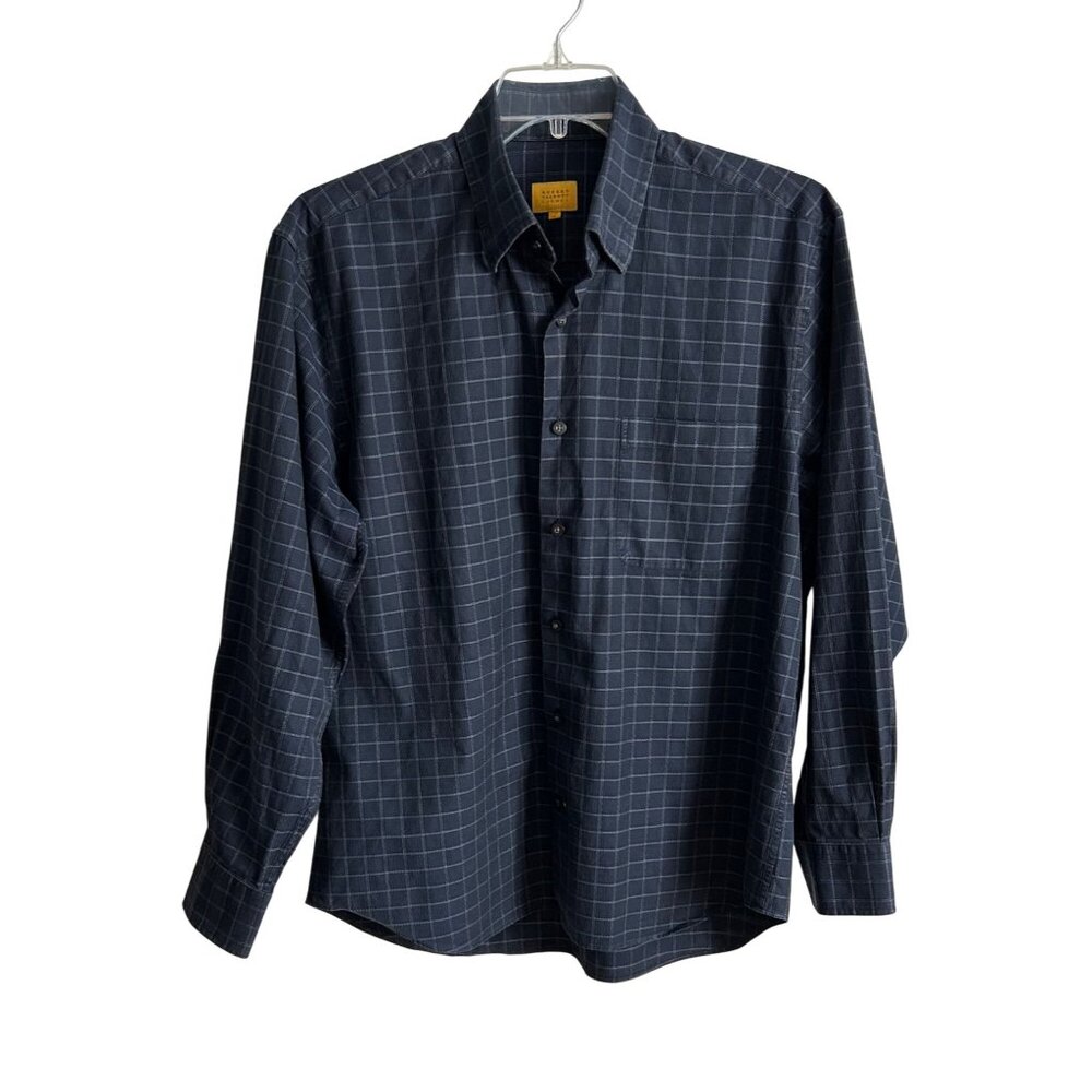 Men Robert Talbott Carmel Long Sleeve Shirt Size L